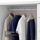 Ver mais imagens de Cômoda Sapateira Vedra Branco Brilho – Lopas