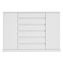 Ver imagem 3 de Cômoda Sapateira Vedra Branco Brilho – Lopas