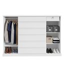 Ver imagem 4 de Cômoda Sapateira Vedra Branco Brilho – Lopas