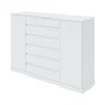 Cômoda Sapateira Vedra Branco Brilho – Lopas - 1