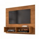 Ver imagem 2 de Painel para TV Th Shop 43" 108cm MDP com 2 Nichos Nature Oft Móveis
