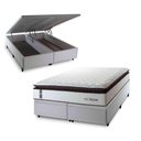 Ver imagem 1 de Cama Box Baú San Diego Espuma D33 193x203 Branco King House