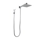 Ver imagem 3 de Ducha Chuveiro Inox 304 20x20 Cm C/ Ducha de Mão em Metal