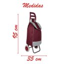 Ver imagem 2 de Carrinho De Compras Bordo Leve Tudo Feira Mercado Praia