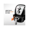 Fritadeira Elétrica sem Óleo/Air Fryer Mondial - Family AFN-40-BI Preto 4L com Timer 127V - 3