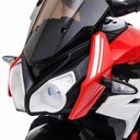 Ver imagem 4 de Mini Moto Elétrica Infantil com Som e Farol Led Vermelho