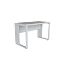 Ver imagem 3 de Mesa Escrivaninha Industrial 90cm X 60cm Pés Metal F5 Office