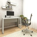 Ver imagem 1 de Mesa Escrivaninha Industrial 90cm X 60cm Pés Metal F5 Office