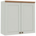 Ver imagem 3 de Armário Aéreo Cozinha 2 Portas Verde Mint 1505 - Genialflex