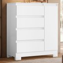 Branco/ Rosa/ Azul / Titanium