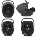 Ver imagem 4 de Carrinho de Bebê Joie Pact Pro Preto Chumbo Shale com Bebê Conforto I-snug 2 Travel System 0 a 22 Kg