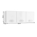 Ver imagem 2 de Aéreo Light 120 Cm 3 Portas Irm Branco