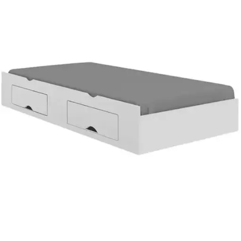 Cama Box Auxiliar Branco - D Doro Móveis