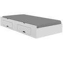 Ver imagem 1 de Cama Box Auxiliar Branco - D Doro Móveis