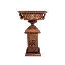 Ver imagem 1 de Floreira Com Base Flores Jardim Decorar Ferro Fundido