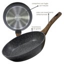 Ver imagem 2 de Frigideira Antiaderente Revestimento Granito Taste Life 28cm