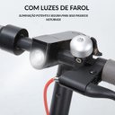 Ver imagem 2 de Patinete Elétrico 350w Dobrável 25 Km/h Autonomia 35 Km até 120 Kg Led Preto Importway Iwpel350