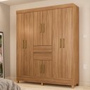 Ver imagem 4 de Guarda Roupa Casal 8 Portas Munique Demóbile Amendola