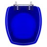 Assento Sanitario Poliester Stylus Azul Translucido para Vaso Celite - 1
