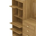 Ver imagem 6 de Comoda Roupeiro Espelho 120 Cm 2 Portas 20034 Nature Vlr
