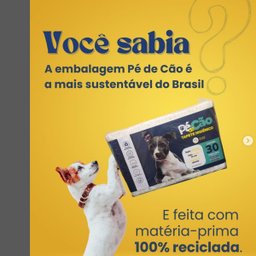 Tapete Higiênico Pé de Cão Carvão de Bambu 80x60cm 30 Unid - 5