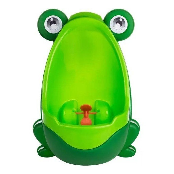 Mictorio Sapinho Troninho Sapo Pinico Verde De Bebe Educar Adaptação