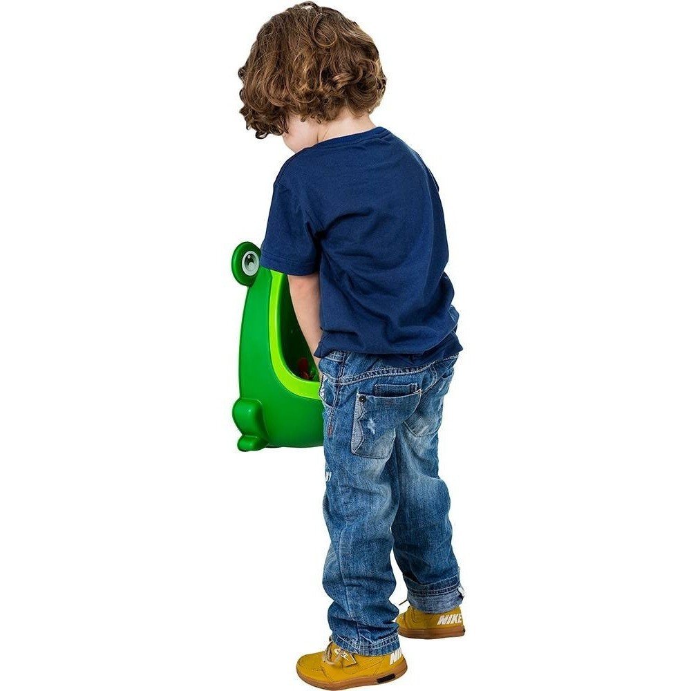 Mictorio Sapinho Troninho Sapo Pinico Verde De Bebe Educar Adaptação - 3