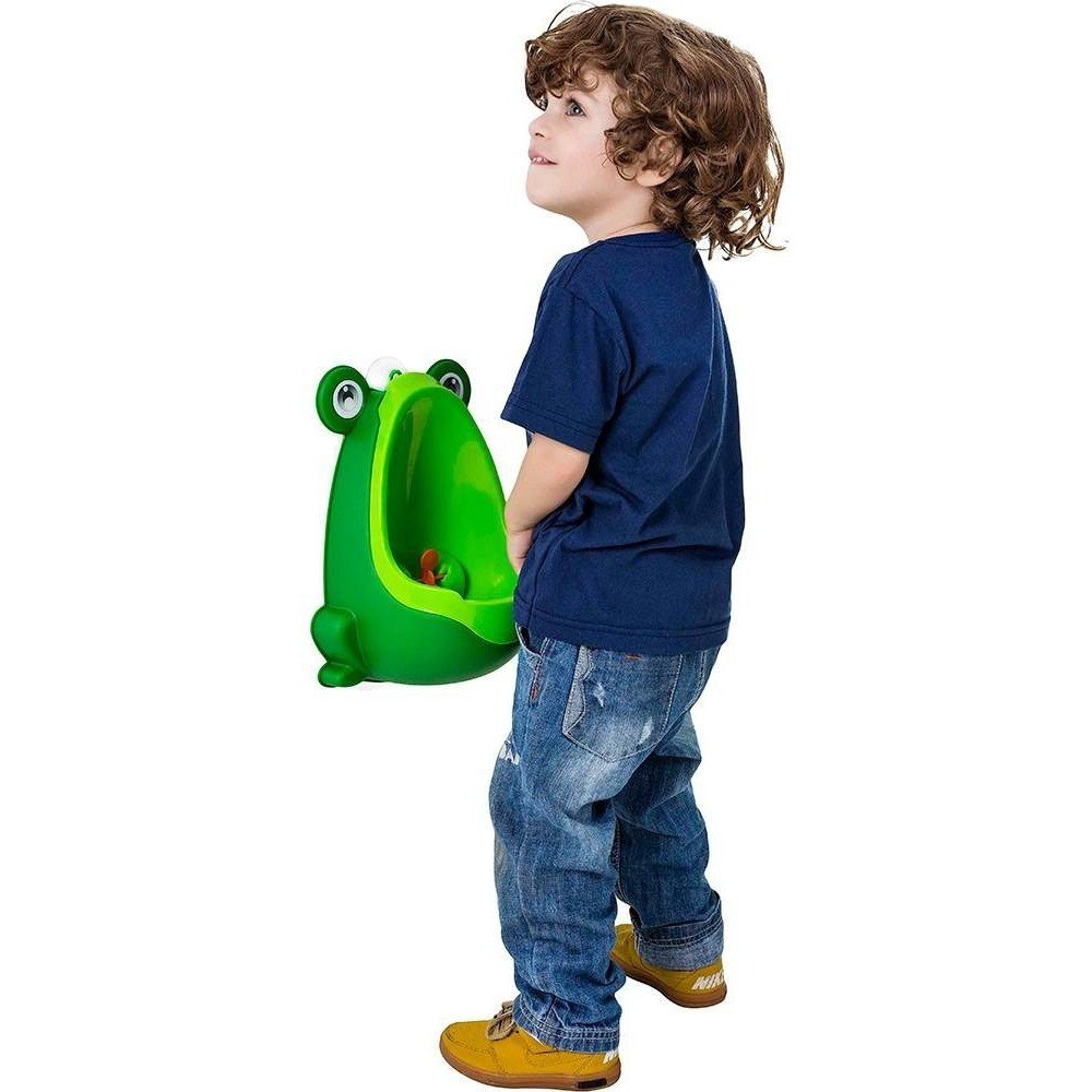 Mictorio Sapinho Troninho Sapo Pinico Verde De Bebe Educar Adaptação - 2