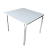 Mesa Mesinha Infantil Tampo Mdf Branco Fnde - 2