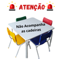 Mesa Mesinha Infantil Tampo Mdf Branco Fnde - 3