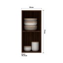 Ver imagem 3 de Armário Para Cozinha 35cm 1 Porta Safira Nogueira