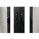 Ver imagem 6 de Janela Vitro 4 Folhas Tela Mosquiteira Linha 25 Alum. Preto 100x150