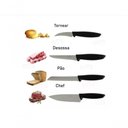 Ver imagem 5 de Conjunto de Facas Tramontina 9 Peças Plenus Preto Original