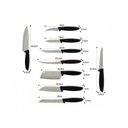 Ver imagem 6 de Conjunto de Facas Tramontina 9 Peças Plenus Preto Original