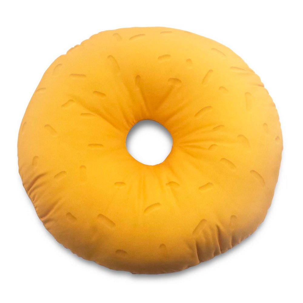 Almofada de Pescoço Rosquinha Donut - Morango - 40 x 40 cm - 2