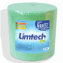 Ver imagem 1 de Pano Multiuso Limtech - 29cm X 240m - 600 Folhas - 35g/m² - Verde