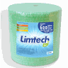 Pano Multiuso Limtech - 29cm X 240m - 600 Folhas - 35g/m² - Verde - 1