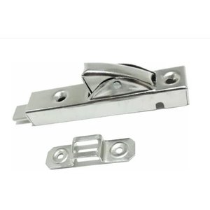 Fecho/trinco Gangorra Click 75mm Niquelado  12 Peças + Paraf