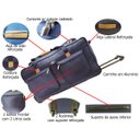 Ver imagem 4 de Mala de Viagem Grande Bolsa para Viagem Grande com Rodas