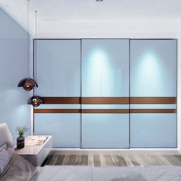 Papel de Parede Adesivo Lavavel Laca Alto Brilho Azul Caribe - 9