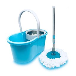 MOP GIRATÓRIO COM CESTO INOX - UTIL - 2