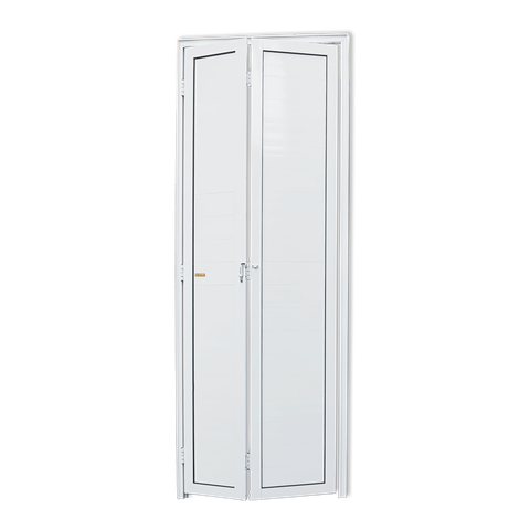 Porta Alumínio Camarão Lambril D.L25 Branco 70 Brimak