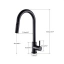 Ver imagem 2 de Monocomando Gourmet Cozinha (5 a 40mca) Viena Black - Levo