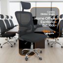 Ver imagem 3 de Cadeira de Escritório Diretor Oficial Vegas com Apoio - Preto + E-book