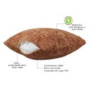 Ver imagem 4 de Kit Almofadas Decorativas 30x45cm e 40x40cm Linhão Terracota - Nexta Casa