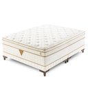Ver imagem 2 de Col. Qgel Pocket Plus- Latex com Cobre sobre Molas Latex Foam King 193x203cm Kit Zen
