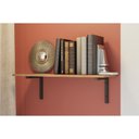Ver imagem 5 de Módulo de Quarto Casal Kit 2 Prateleiras Industrial Li009 21x72x29 Freijo-preto - Kappesberg