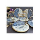 Ver imagem 1 de Xicaras de Chá Turca Esbey Ouro - 12 PEÇAS / GLR583