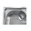 Ver imagem 4 de Kit Cuba Cozinha Gourmet Aço Inox 60x42 Cm e Torneira Flexível Brinovar