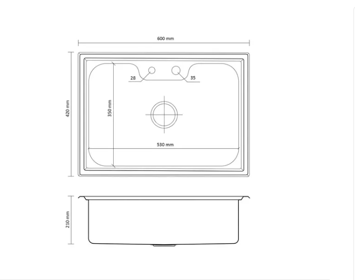 Kit Cuba Cozinha Gourmet Aço Inox 60x42 Cm e Torneira Flexível Brinovar - 6